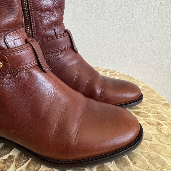 Tory Burch Alessandra Tall Leather Riding Boots size 5M - Picture 6 of 16